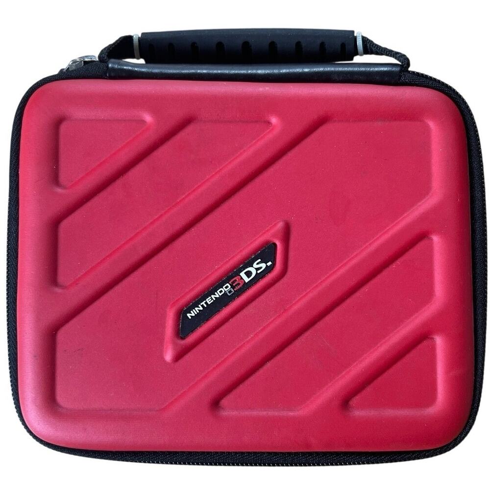 R.D.S. Industries Inc. Red Hard Shell Padded Carrying Case For Nintendo 3DS